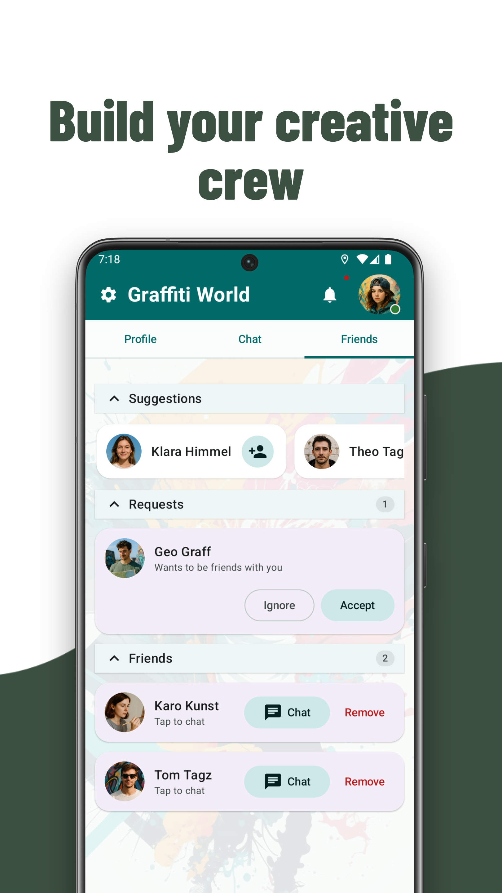 Build your creative crew